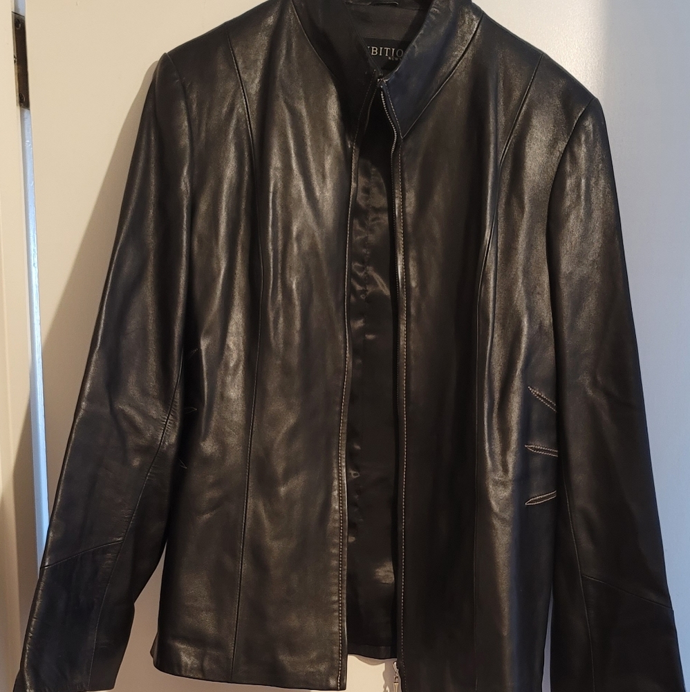 Leather jacket